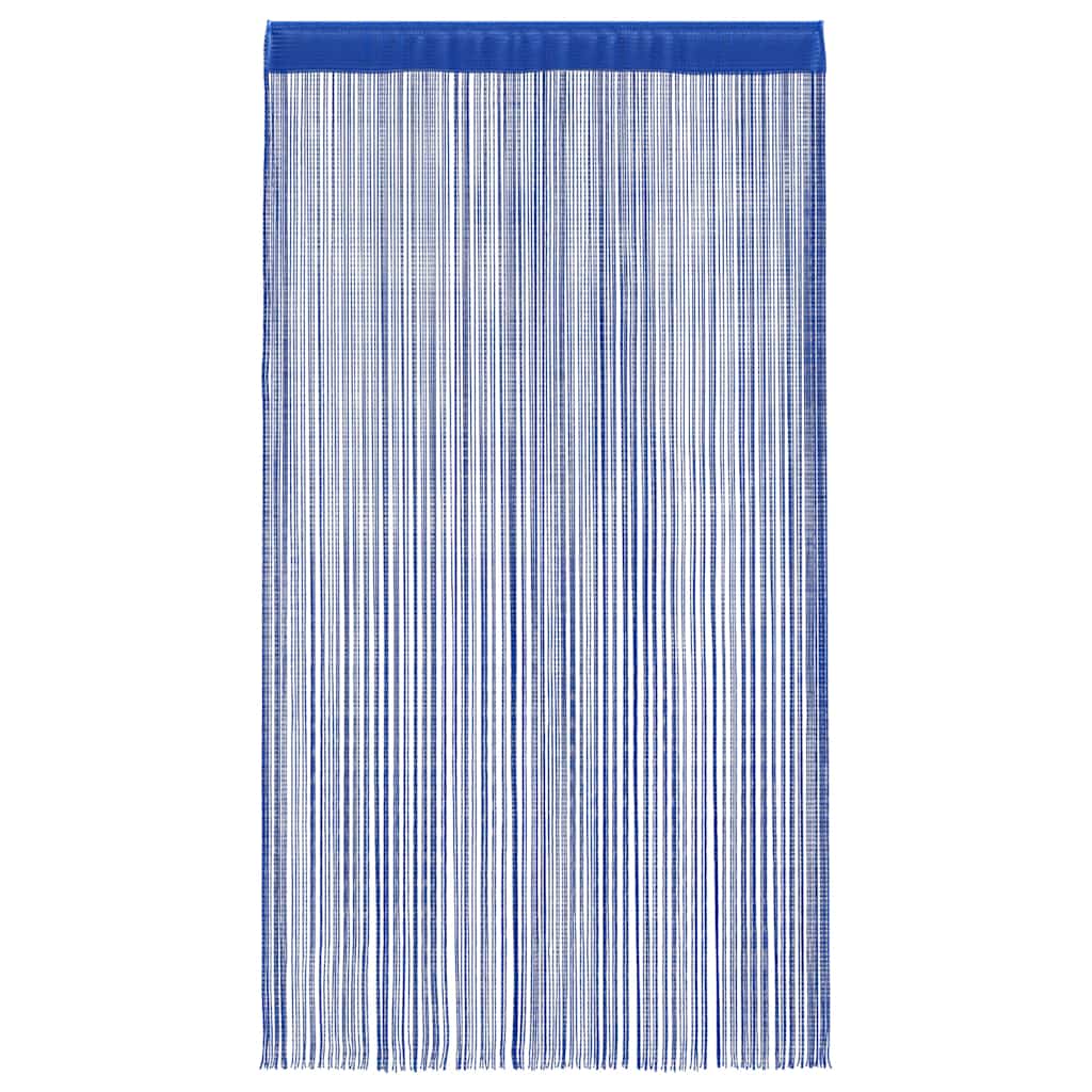 Tende a Filo 2 pz 100x250 cm Blu