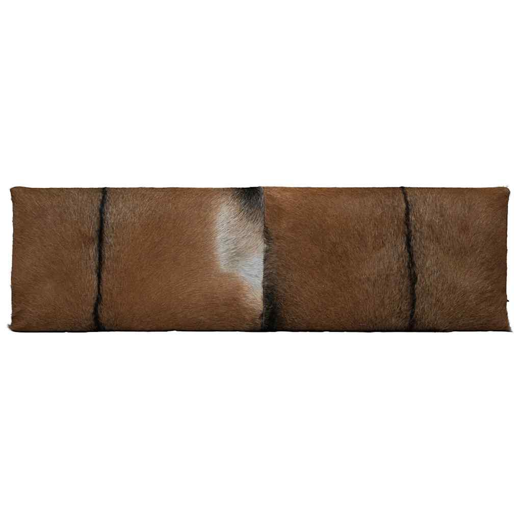 Panca in Vera Pelle e Teak