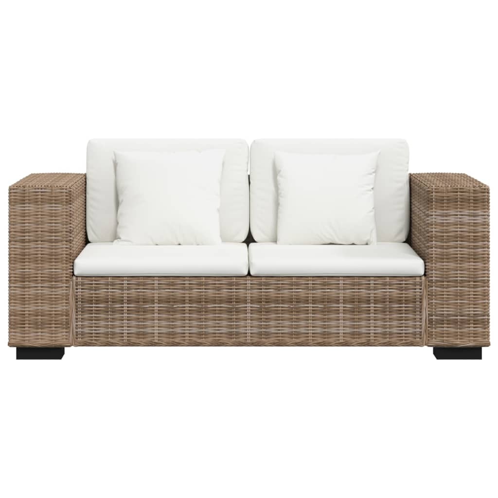 Set Divani a 2 Posti e 3 Posti in Vero Rattan