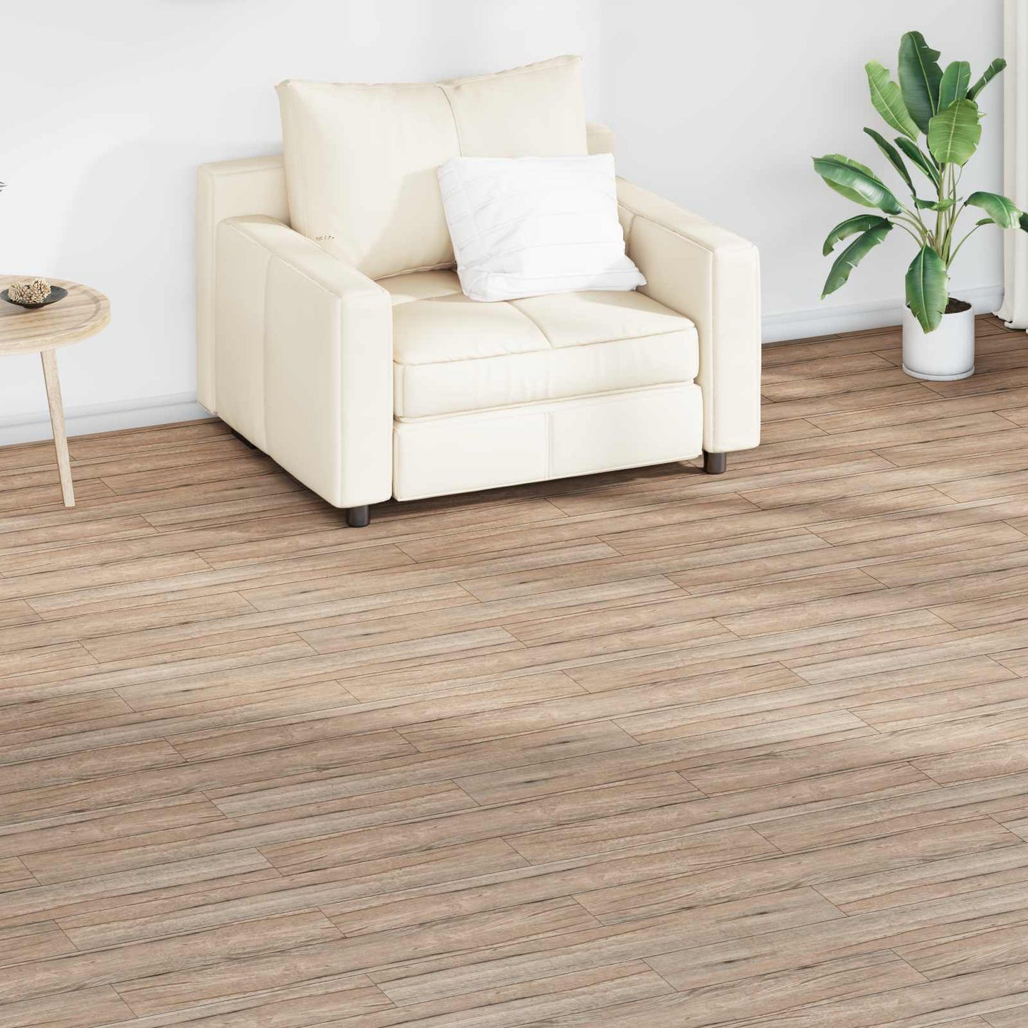 Tavole per Pavimenti 36 pcs Marrone Rovere 5,02 m² PVC