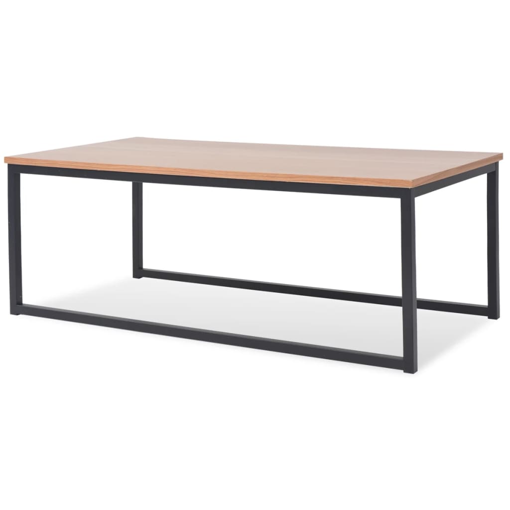Set Tavolini da Salotto 3 pz in Legno di Frassino
