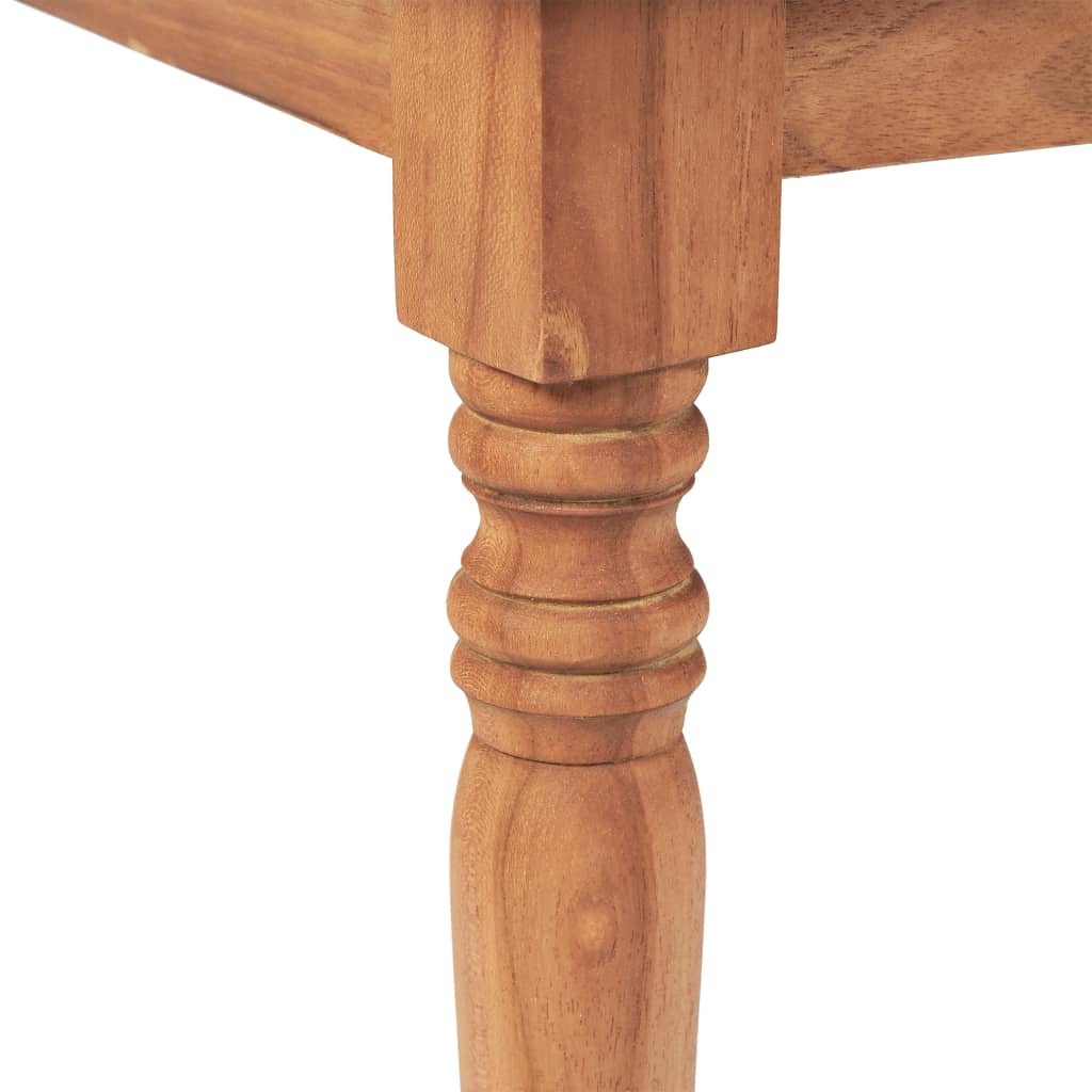 Tavolino da Salotto Batavia in Legno di Teak 90x50x45 cm