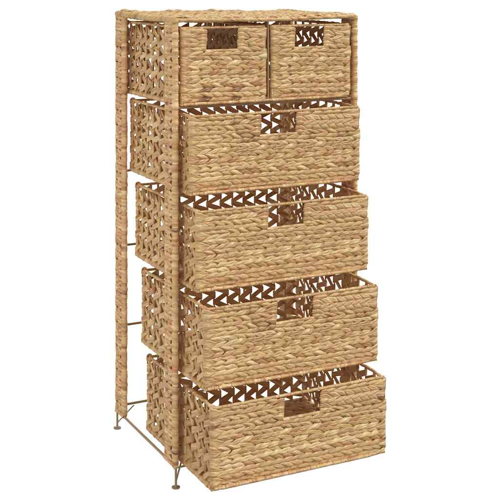 Armadietto Portaoggetti 6 Cesti 47x37x100 cm Giacinto d'Acqua