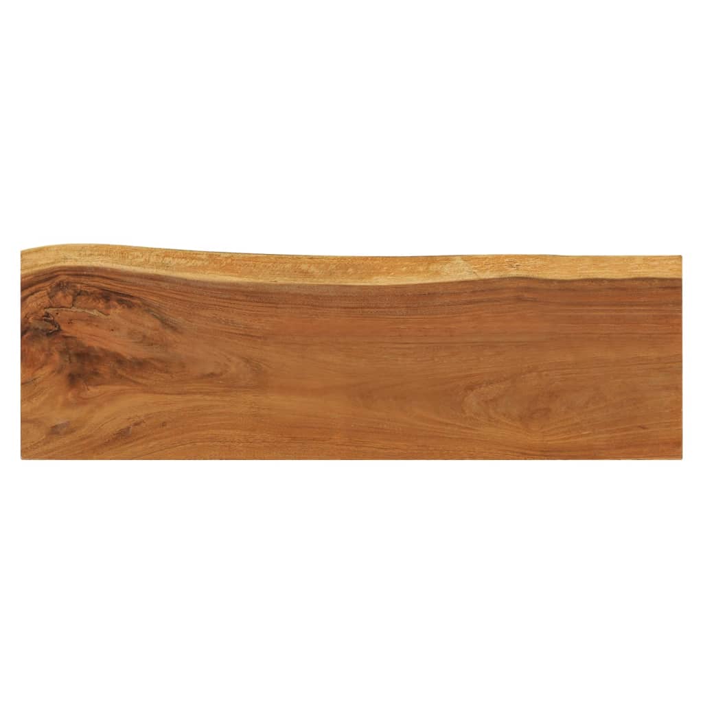 Tavolo Consolle in Legno Massello di Suar 110x35x75 cm