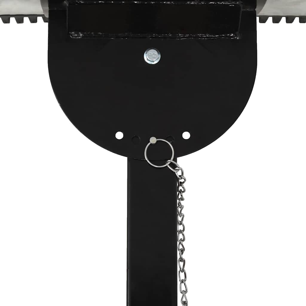 Spazzaneve Manuale con Ruote 100x44 cm