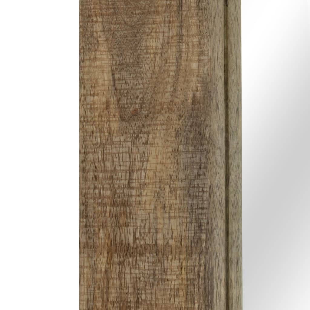 Specchio in Legno Massello di Mango 50x80 cm