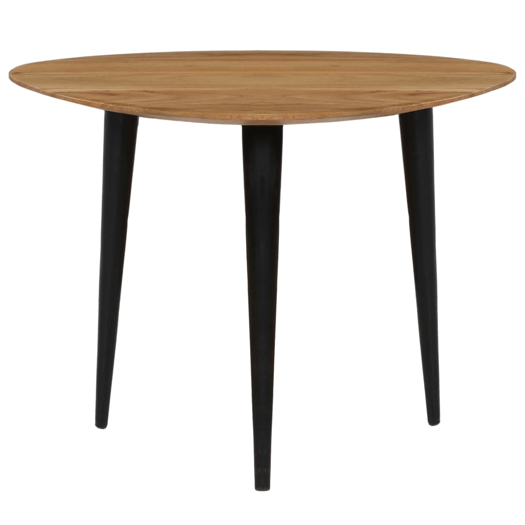 Set Tavolini da Salotto 3 pz in Legno Massello d'Acacia