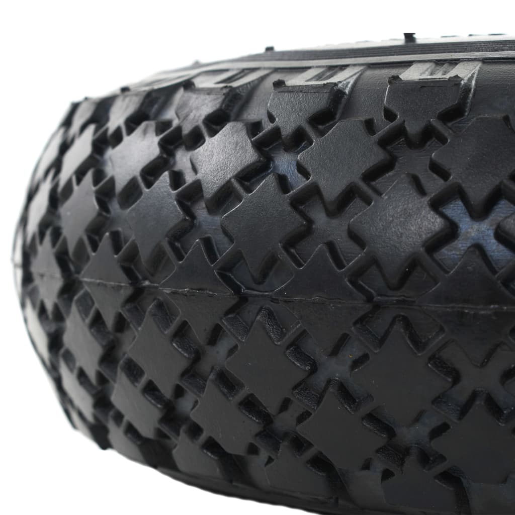Ruote Carrello a Mano 4 pz Gomma 3.00-4 (245x82)