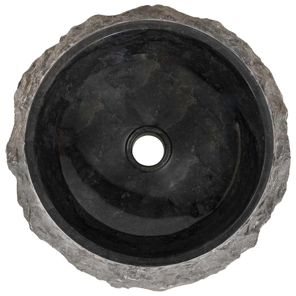 Lavandino 40x12 cm in Marmo Nero