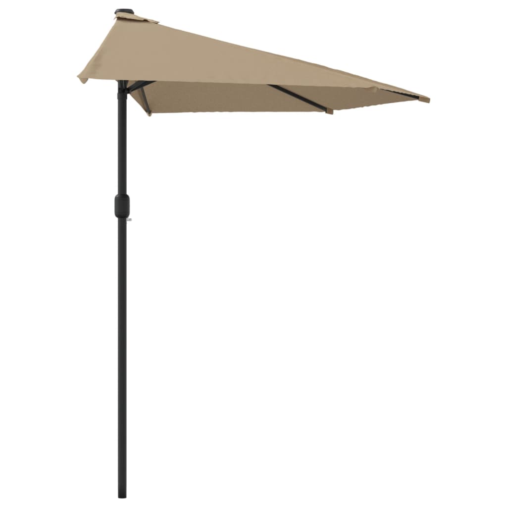 Ombrellone da Balcone Palo in Alluminio Talpa 270x144 cm a MetÃ