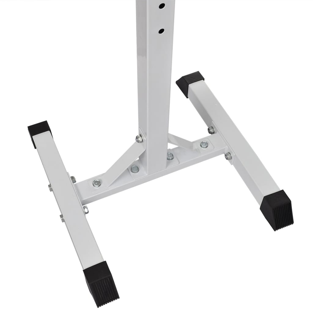 Stazione per Squat con Bilanciere e Set di Manubri da 30,5 kg