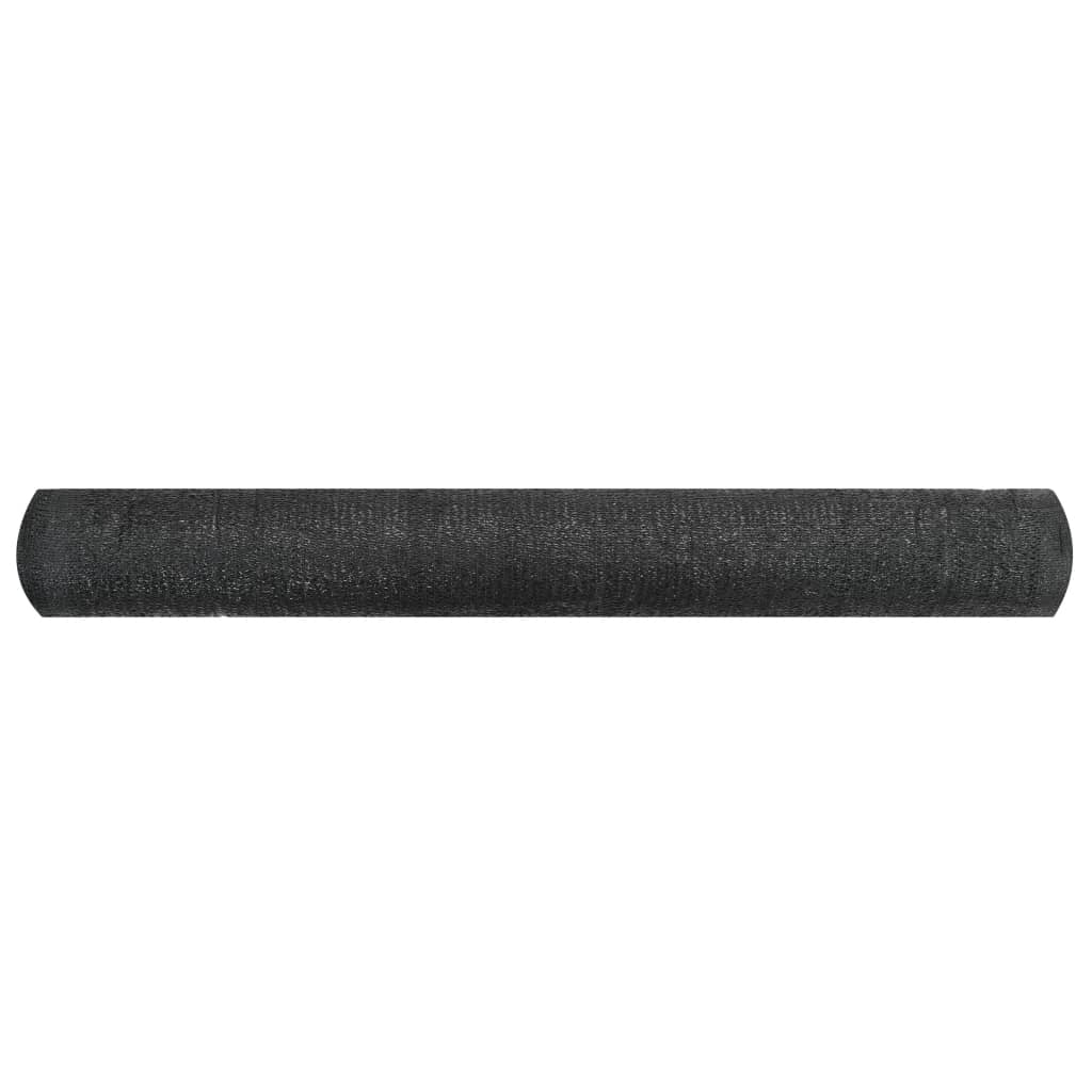 Rete per Privacy in HDPE 1x10 m Nera