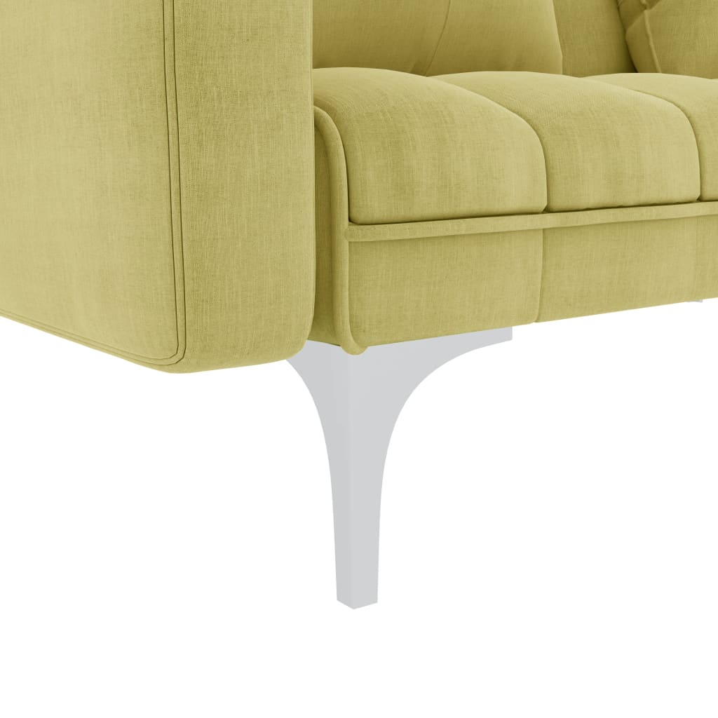 Divano Letto in Tessuto Verde