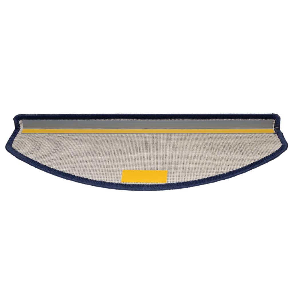 Tappetini per Scale 15 pz Blu 65x24x4 cm