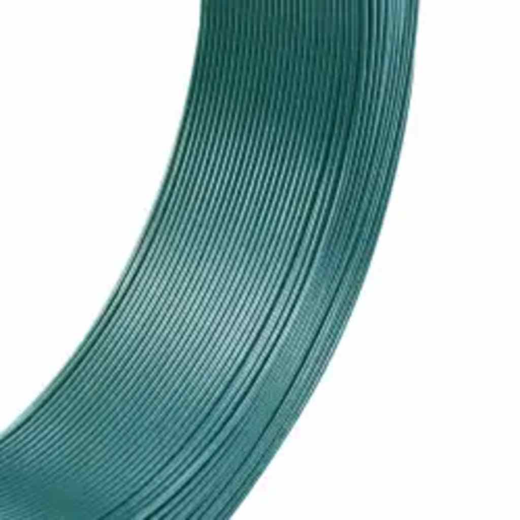 Filo per Recinzioni 250m 1,6/2,5 mm in Acciaio Verde Nerastro