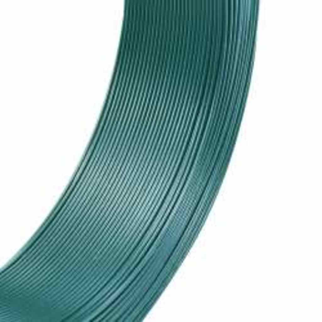 Filo per Recinzioni 250m 2,3/3,8 mm in Acciaio Verde Nerastro