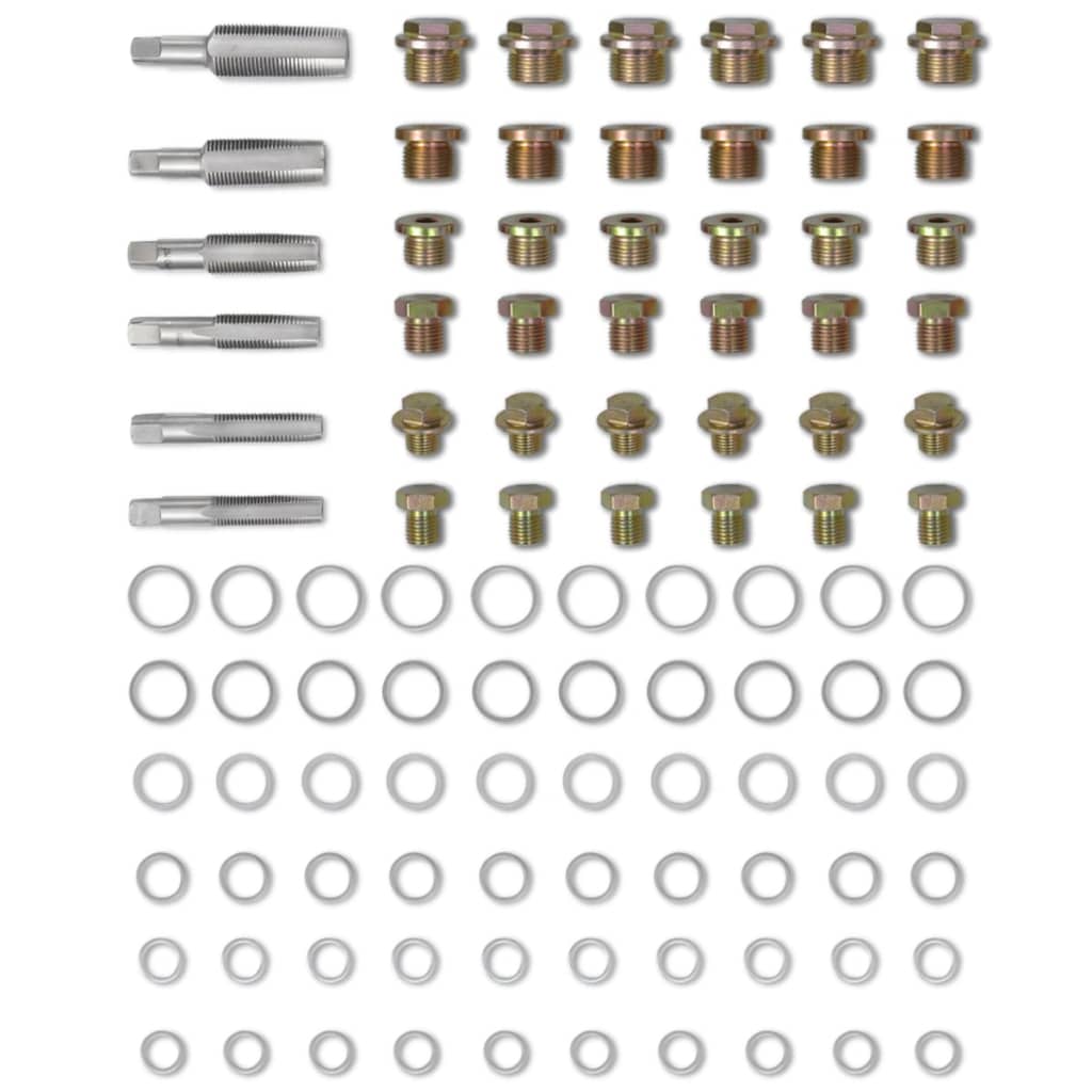 Kit di Riparazione per Filetti del Tappo di Scarico dell'Olio