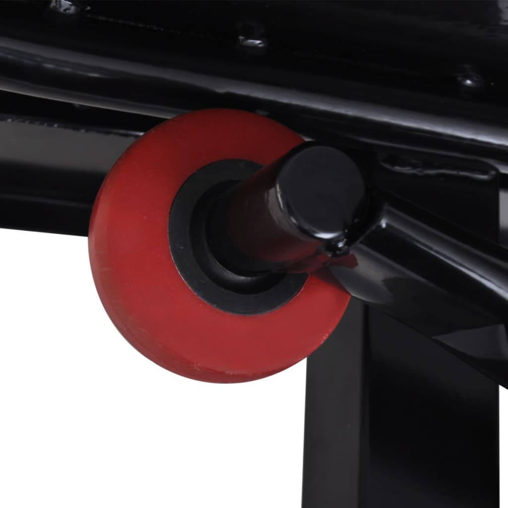 Supporto di sollevamento professionale per moto Nero