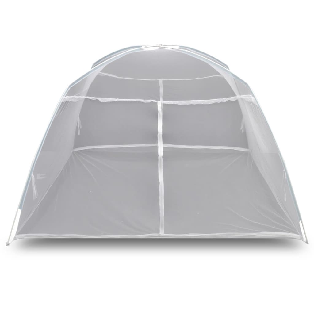 Zanzariera Mongolia con 2 Porte 200 x 120 x 130 cm Bianca
