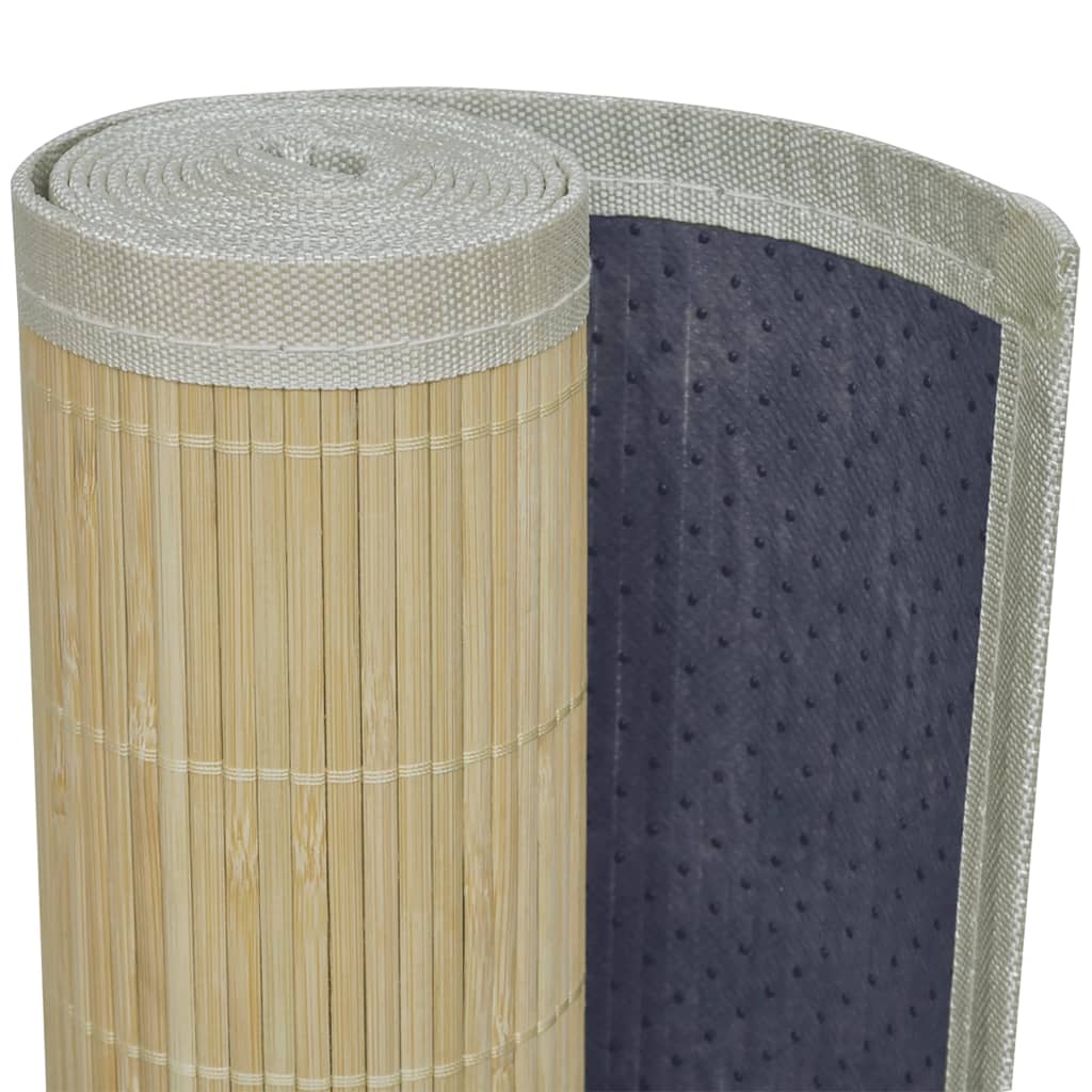 Tappeto Rettangolare in Bambù Naturale 120 x 180 cm