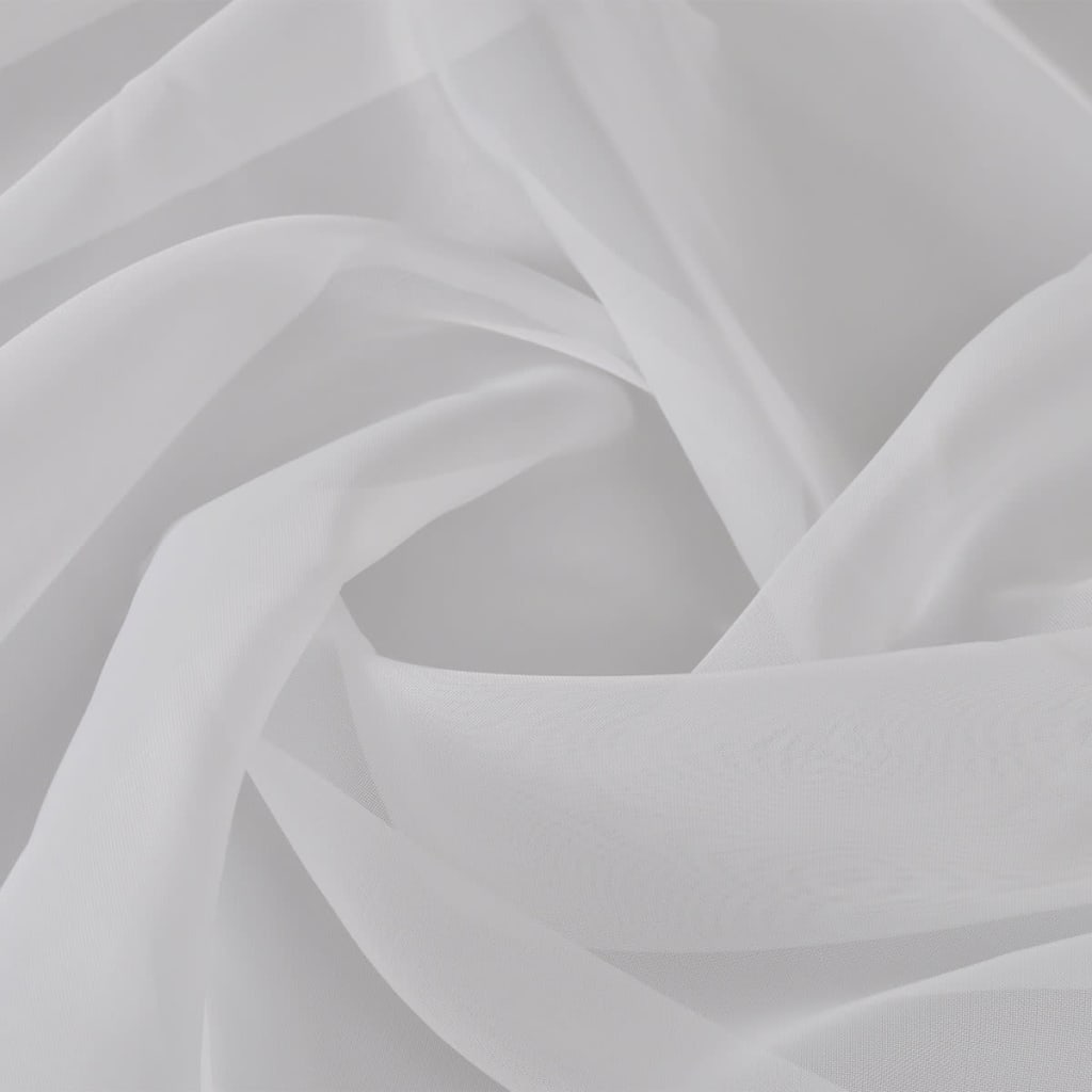 Tessuto voile 1,45 x 20 m bianco
