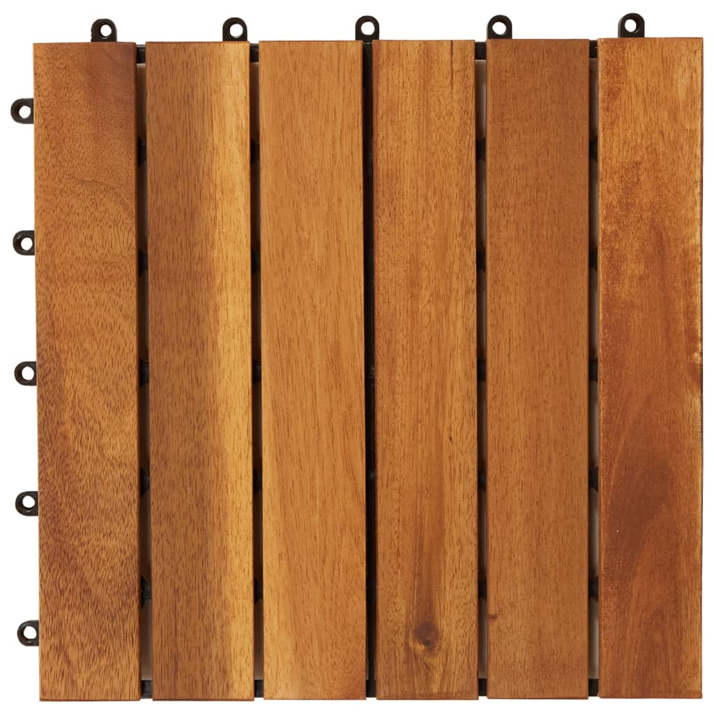 Listelli Pavimentazione Design Verticale 30x30cm Acacia 20 pz