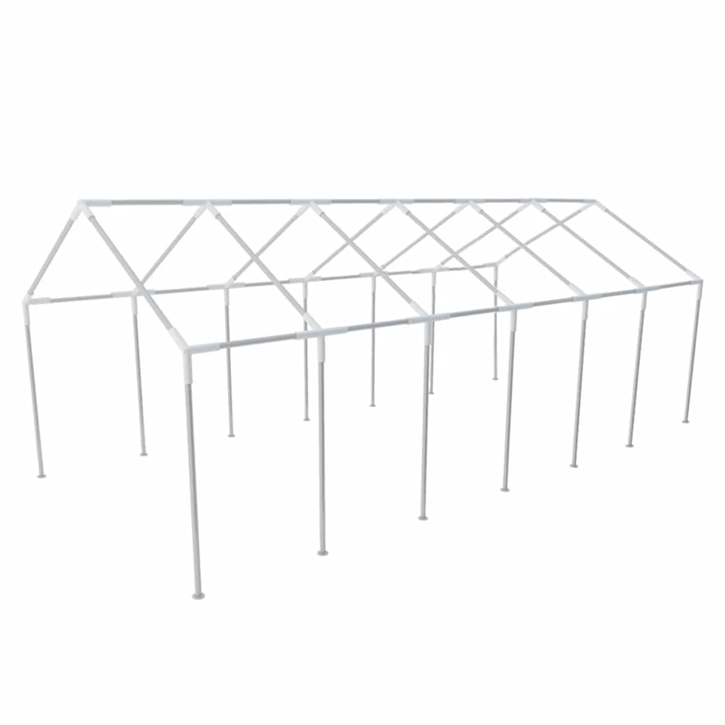 Tenda per Festa da Giardino Bianca 12 x 6 m
