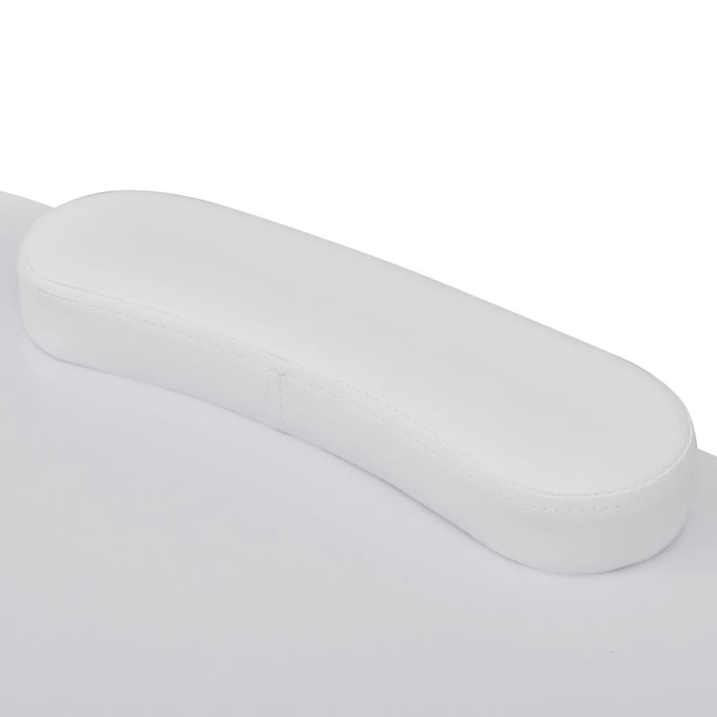 Tavolo Pieghevole per Manicure con Rotelle Bianco