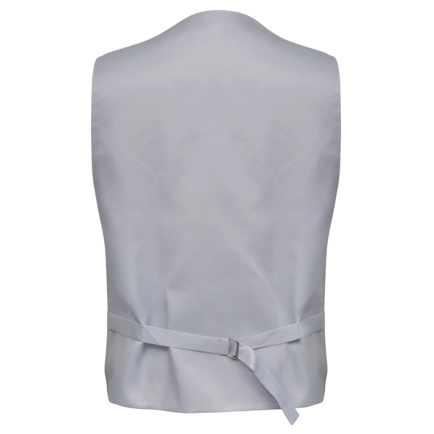 Set di gilet da matrimonio da uomo Argento 56 Poliestere