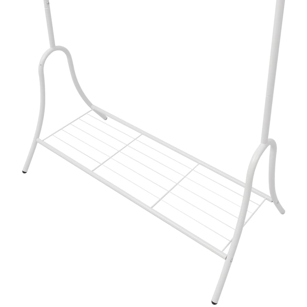 Appendiabiti Bianco in Acciaio