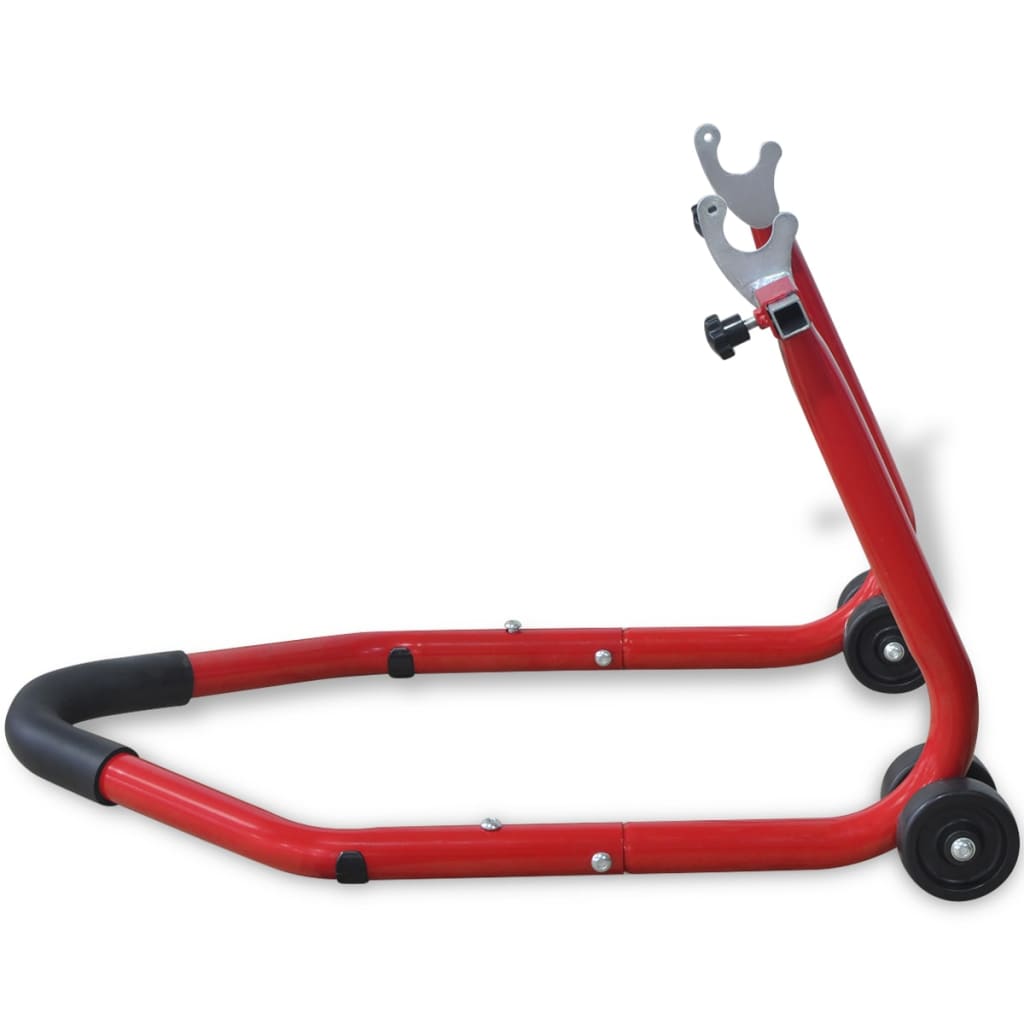 Cavalletto Posteriore per Moto Rosso
