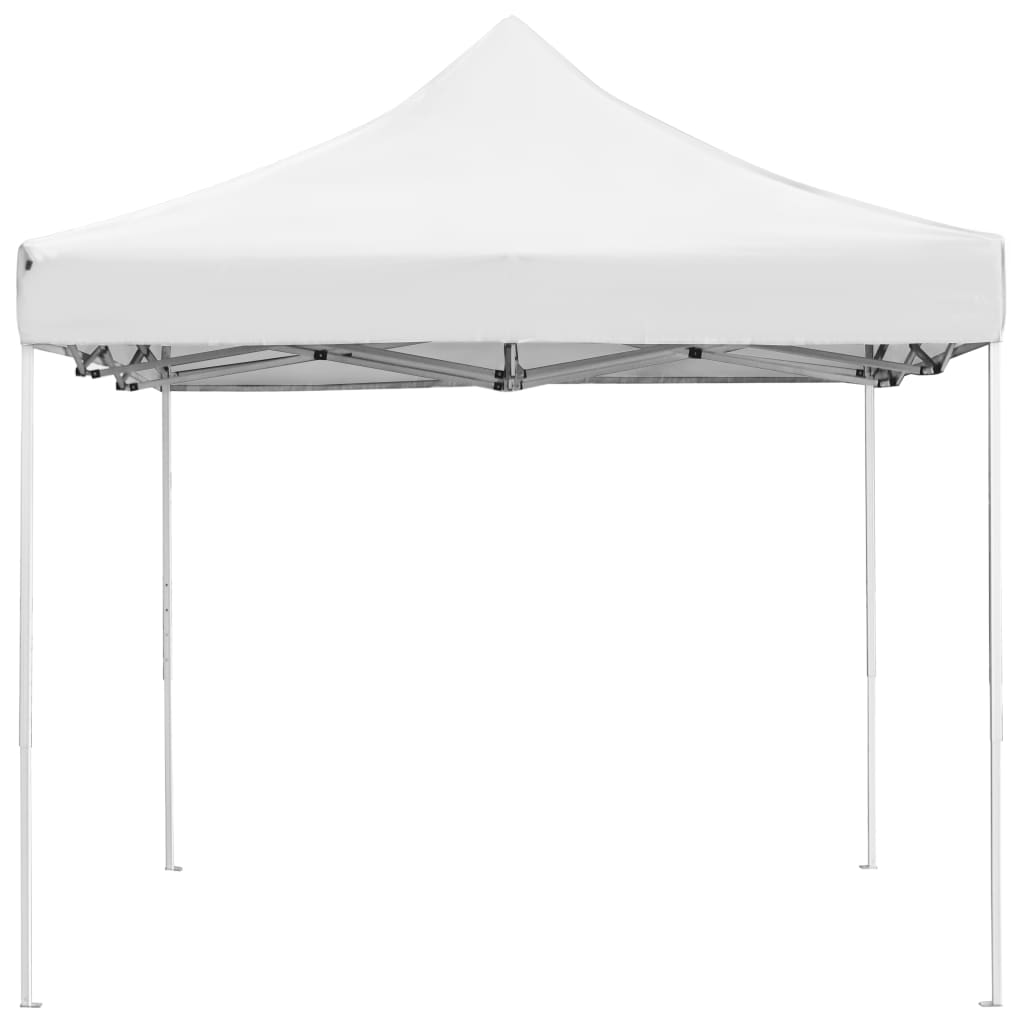 Gazebo Professionale Pieghevole Alluminio 4,5x3 m Bianco