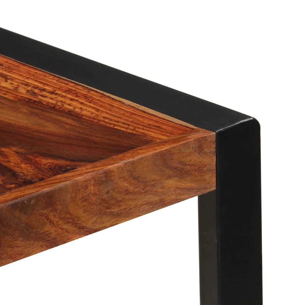 Tavolo da Pranzo 140x70x75 cm in Legno Massello di Acacia