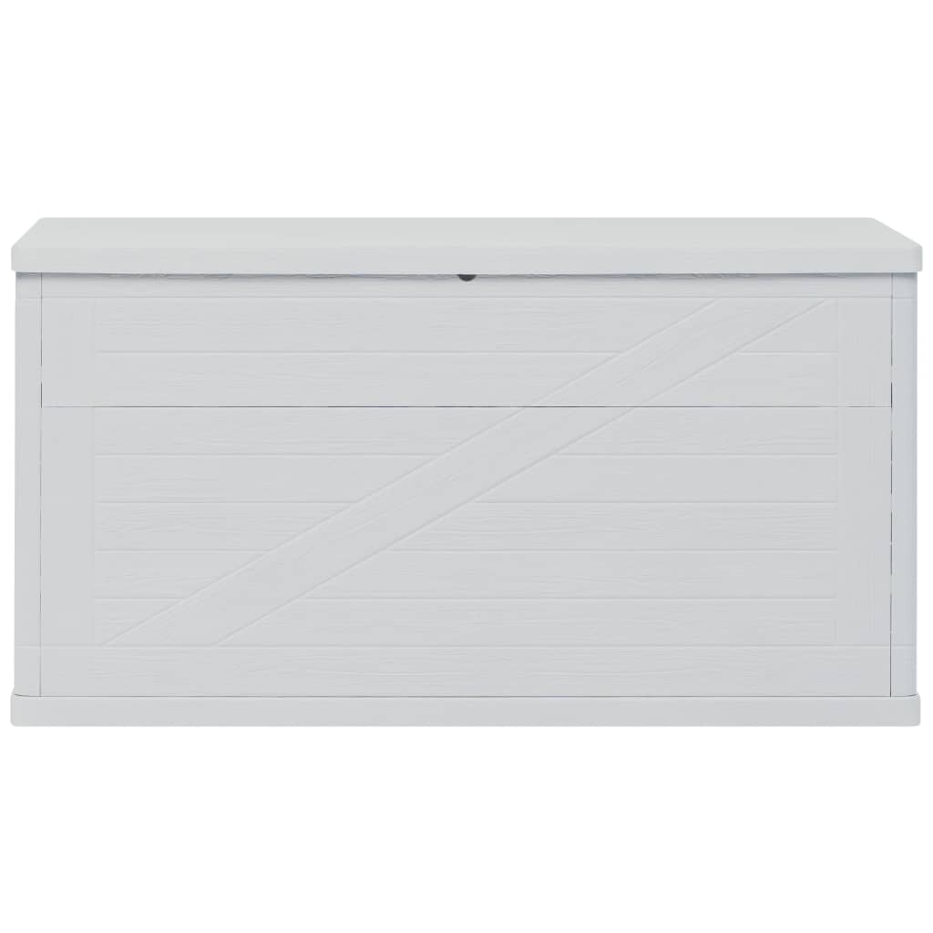 Baule da Giardino 420 L Grigio Chiaro