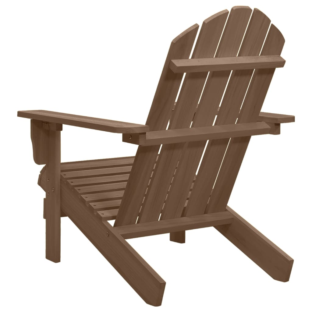 Sedia da Giardino in Legno Marrone
