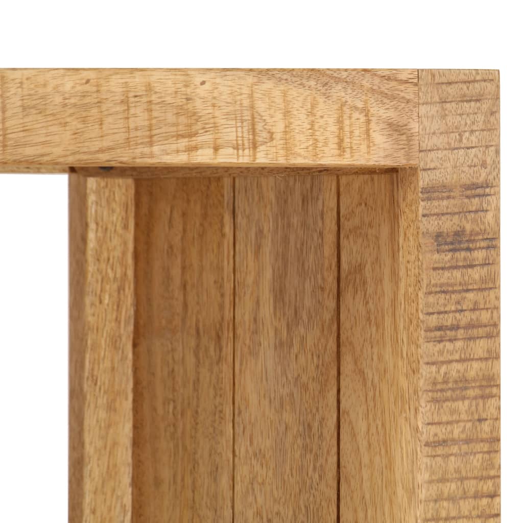 Libreria 40x30x175 cm in Legno Massello di Mango