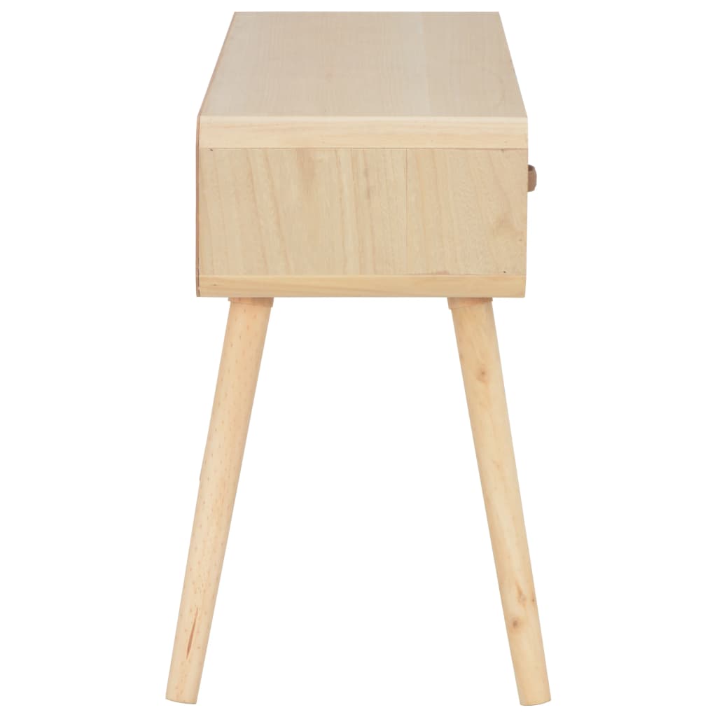 Tavolo Consolle 100x35x68 cm in Legno Massello