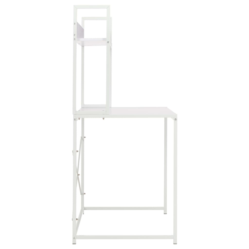 Scrivania per Computer Bianca 120x60x138 cm
