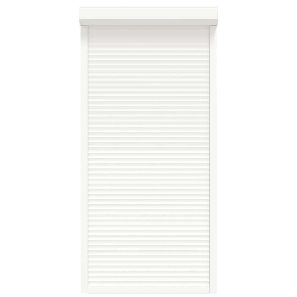 Tapparella Avvolgibile in Alluminio 100x210 cm Bianca