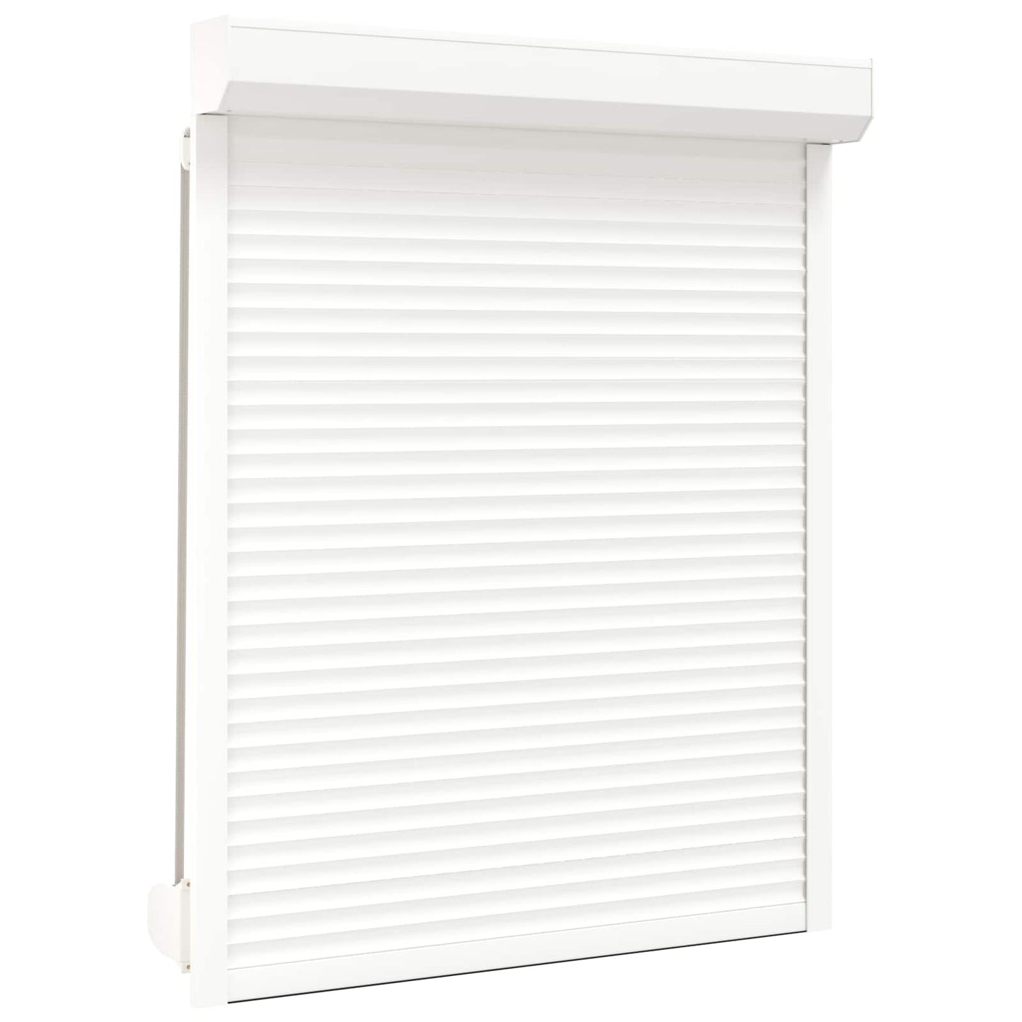 Persiana a rullo Bianco 120 x 150 cm Alluminio e poliuretano