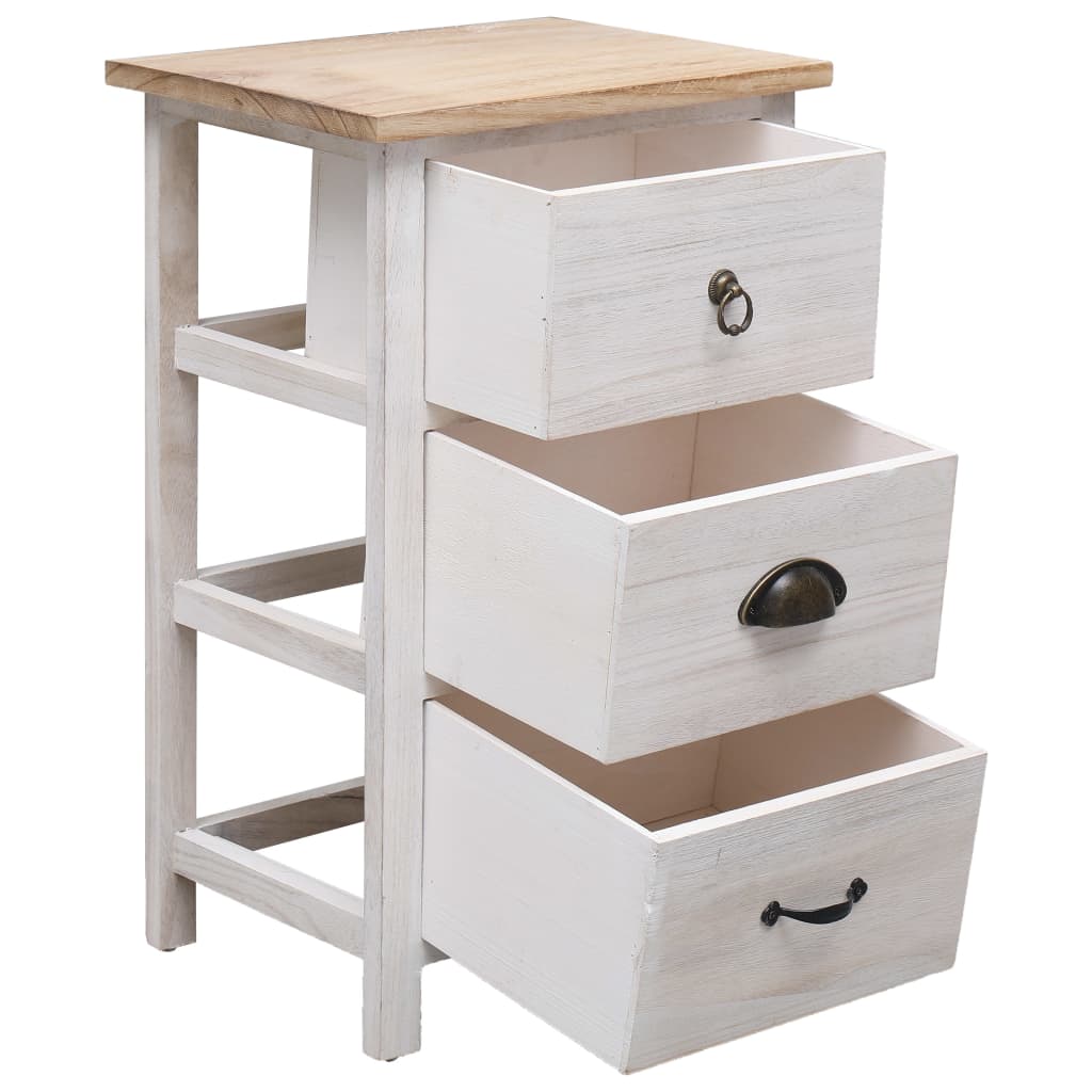 Mobiletto 35x25x57 cm in Legno di Paulownia