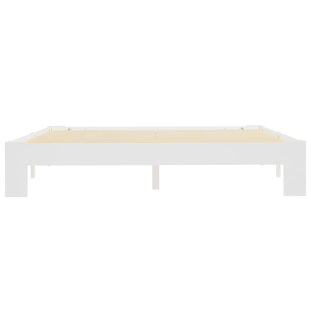 Giroletto senza Materasso Marrone 160x200 cm in Legno di Pino