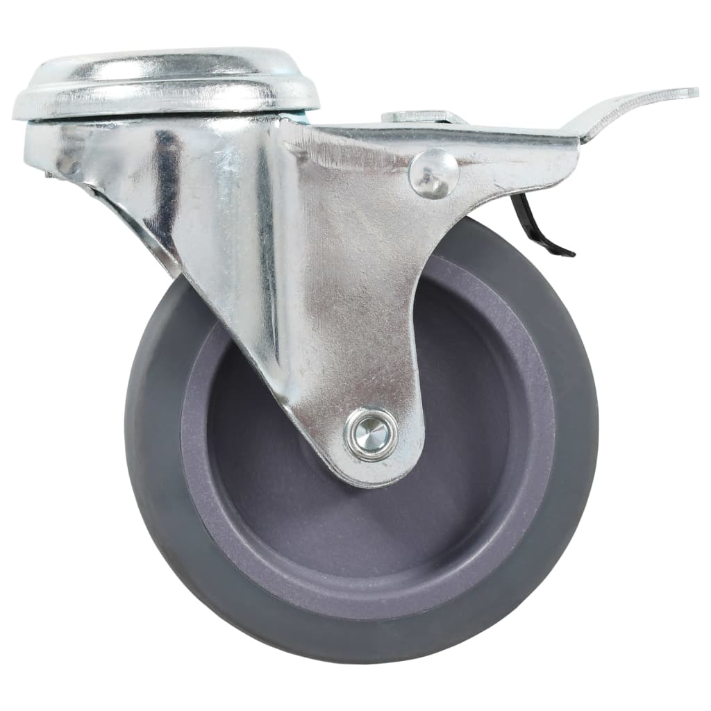 Ruote Girevoli con Foro per Bulloni 8 pz 75 mm
