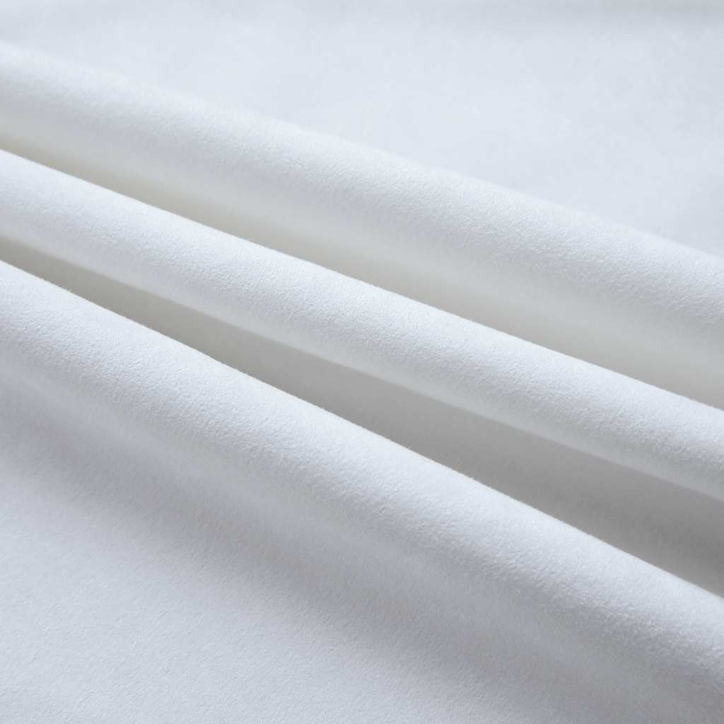 Tende Oscuranti con Anelli in Metallo 2 pz Avorio 140x245 cm