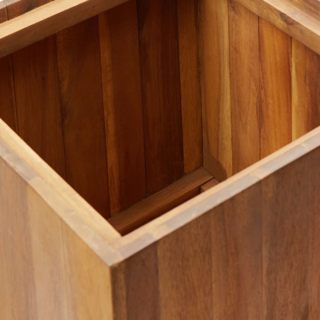 Letto Rialzato da Giardino 33,5x33,5x60 cm Massello di Acacia