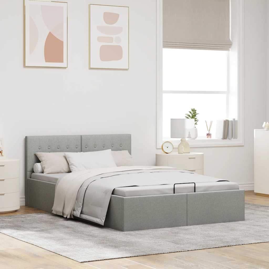 Giroletto Idraulico Contenitore Grigio Chiaro Tessuto 120x200cm