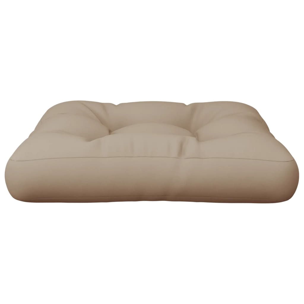 Cuscino per Pallet Tortora 50x50x12 cm in Tessuto
