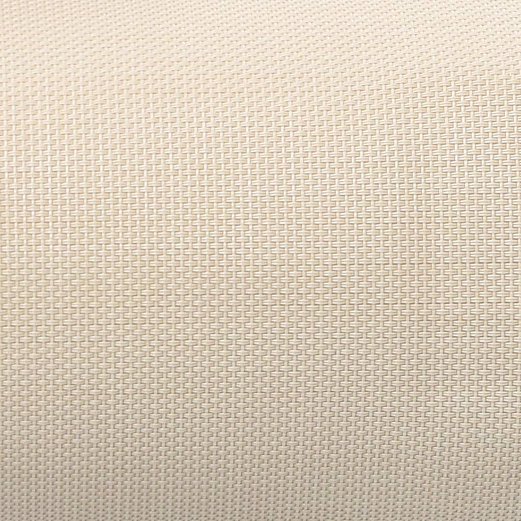 Poggiatesta per Sdraio Crema 40x7,5x15 cm in Textilene