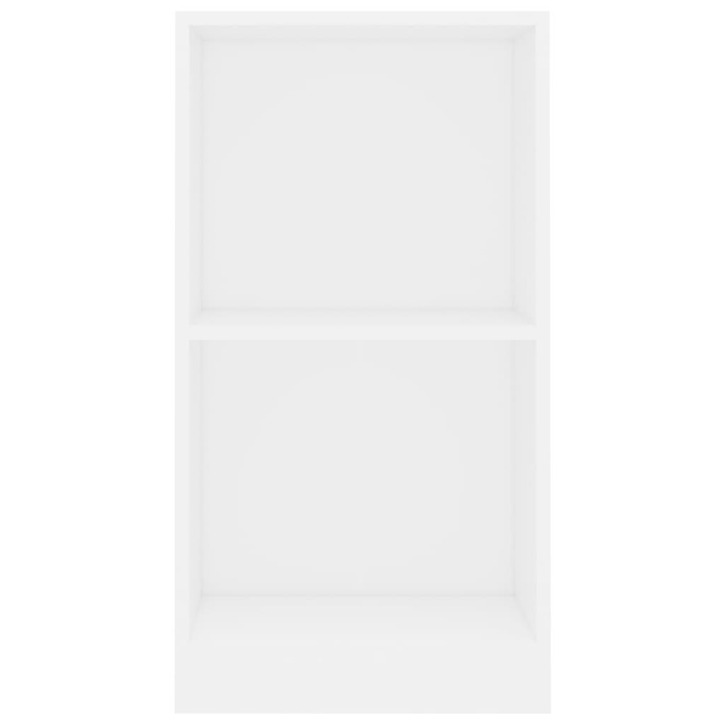 Libreria Bianca 40x24x75 cm in Legno Multistrato