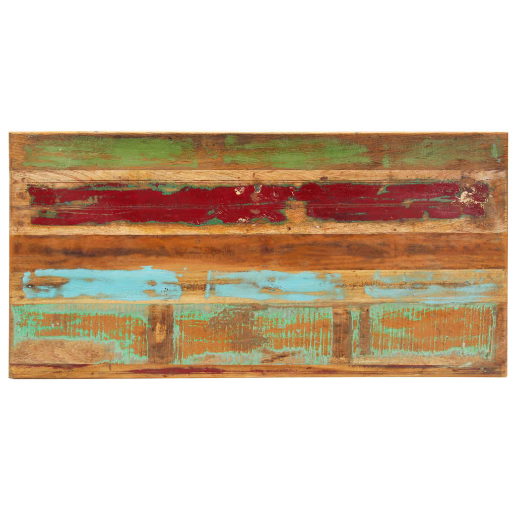 Tavolo da Pranzo in Legno Massello di Recupero 140x70x76 cm